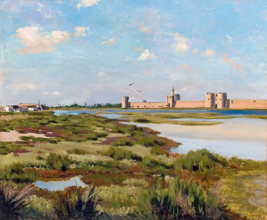 Aigues-Mortes' Mure - Frédéric Bazille