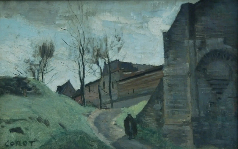 Arras' Volde. Porte Saint-Michel - Jean-Baptiste Camille Corot