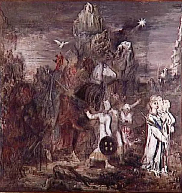 De vise mænd - Gustave Moreau