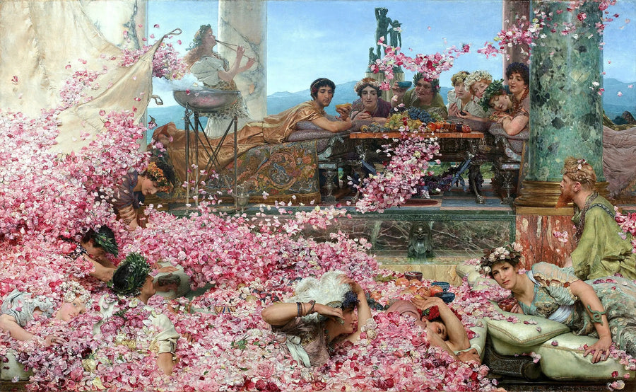 Héliogabale's roser - Lawrence Alma-Tadema