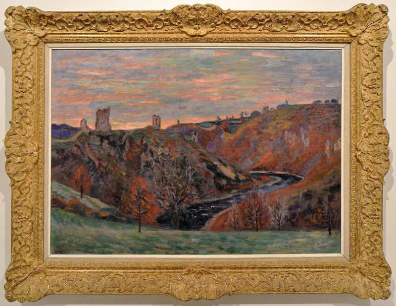 Ruinerne af Crozant-slottet - Armand Guillaumin