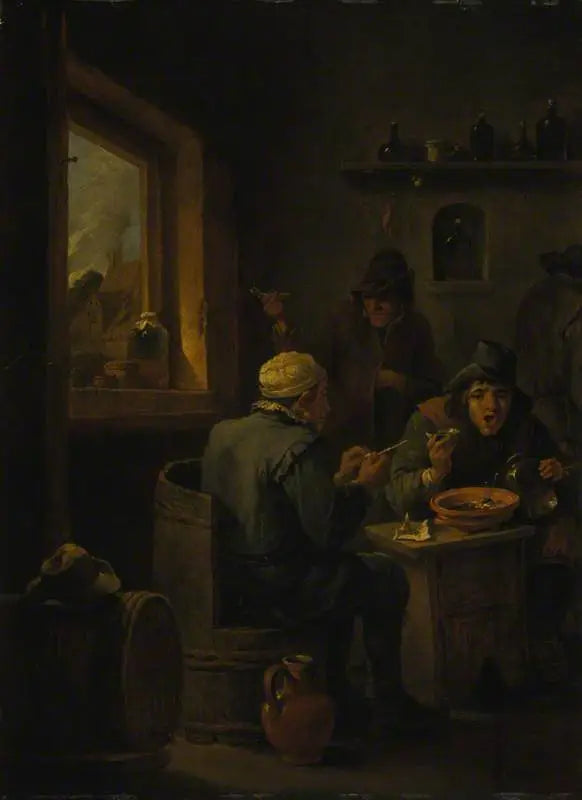 De råbasser drikker - David Teniers den Yngre