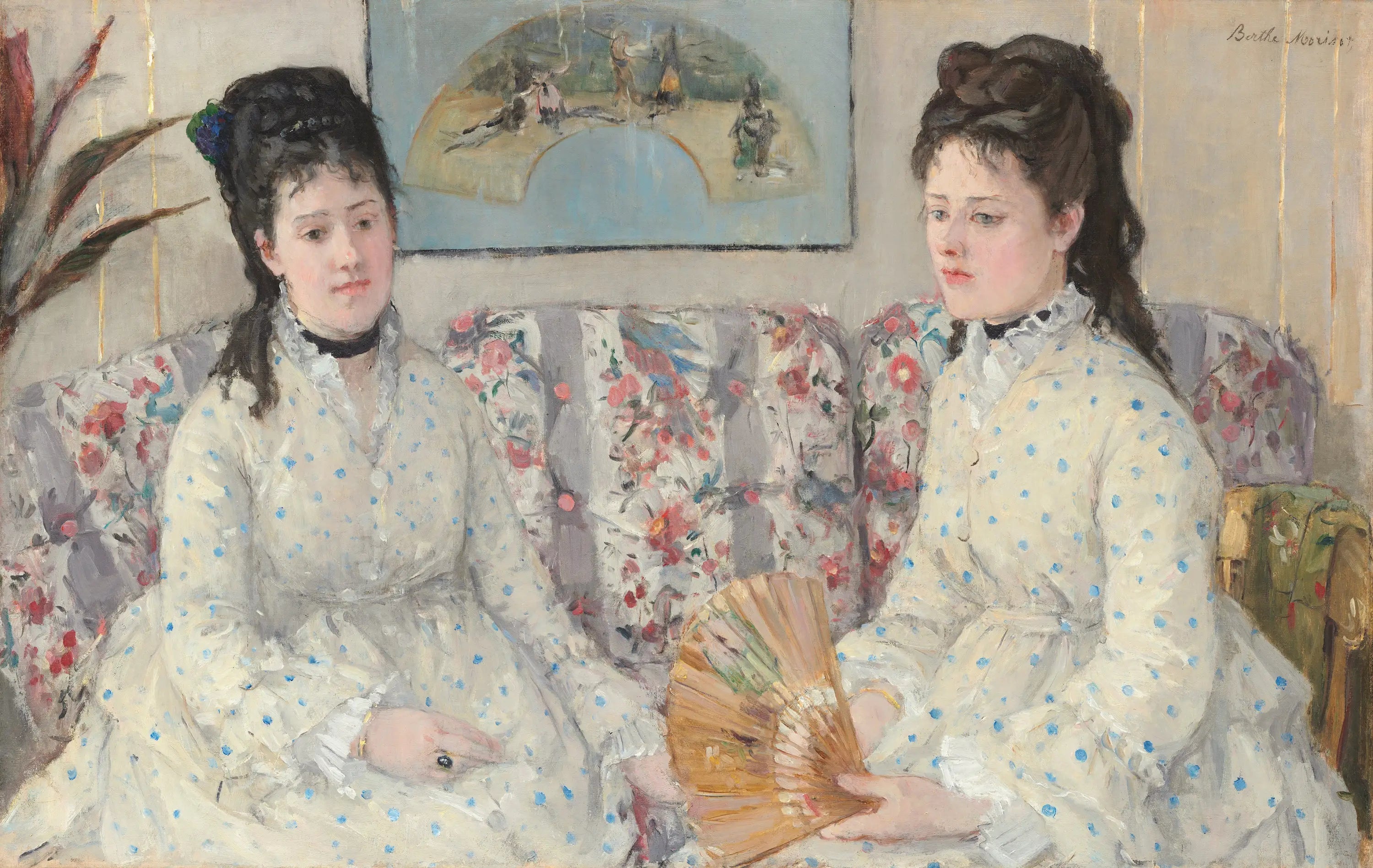 Reproduction du tableau « Les sœurs - Berthe Morisot » par Alpha Reproduction en peinture à l’huile