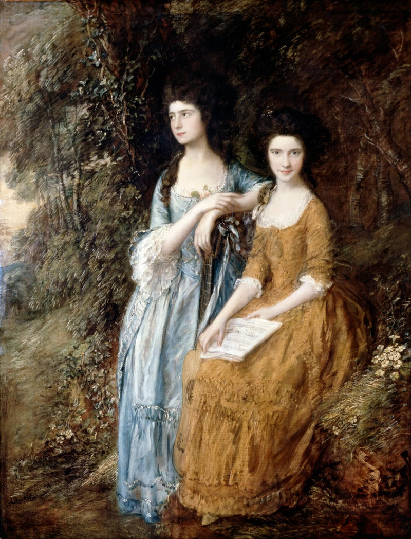 Søstrene Linley - Thomas Gainsborough