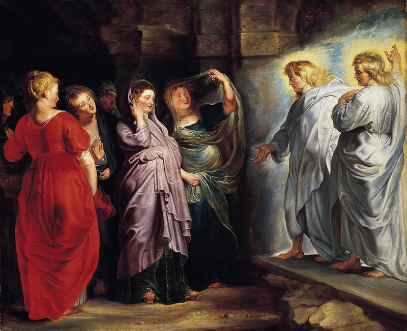 De Hellige Kvinder ved Grav - Peter Paul Rubens
