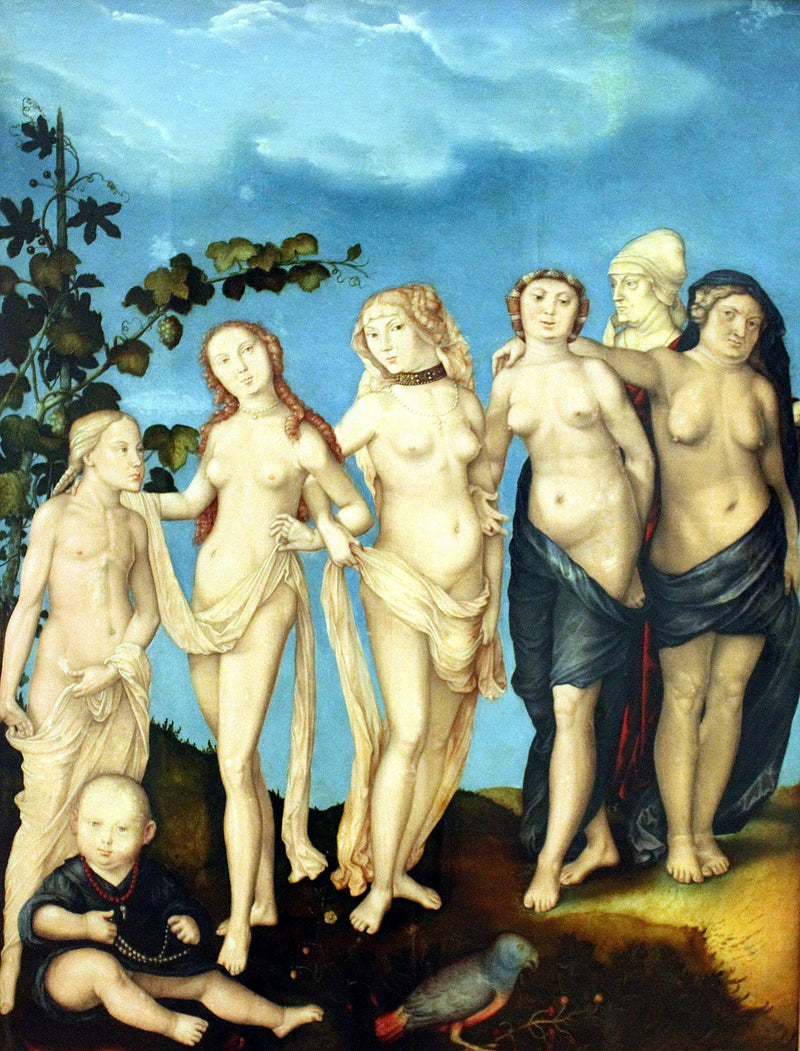 Kvindens syv aldre - Hans Baldung Grien