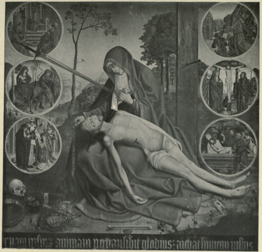 Les sept douleurs de la Vierge - Quentin Metsys - Alpha Reproduction