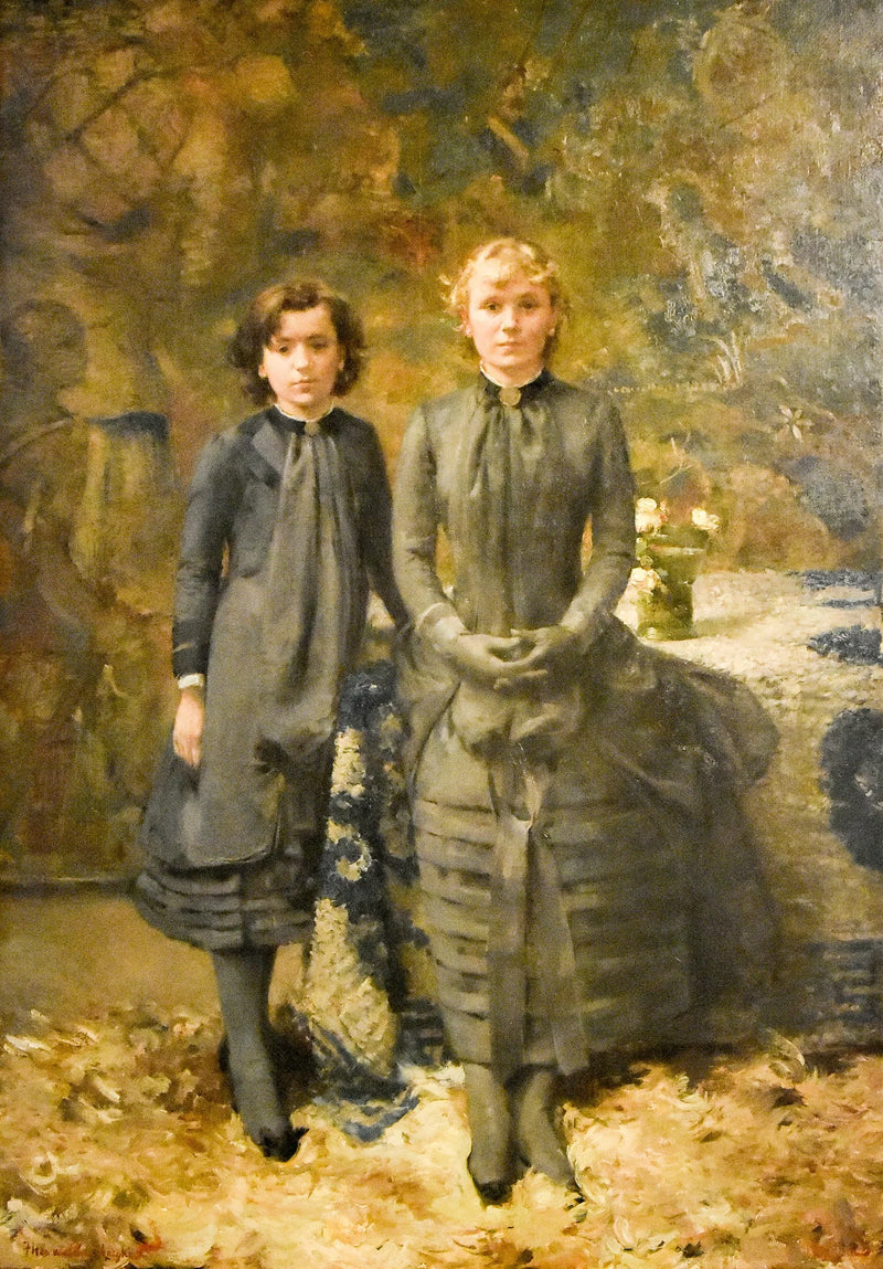 Malerens søstre Schlobach - Théodore van Rysselberghe