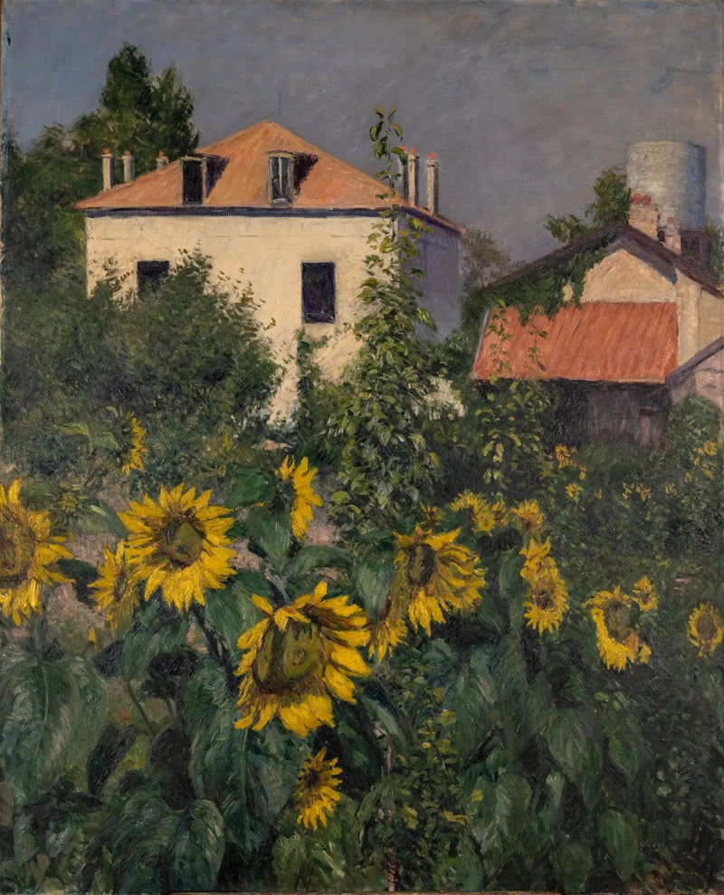 Solerne, have i Petit Gennevilliers - Gustave Caillebotte