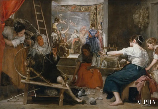 Les Spinners - Diego Velázquez - Reproductions de tableaux et peintures haut de gamme