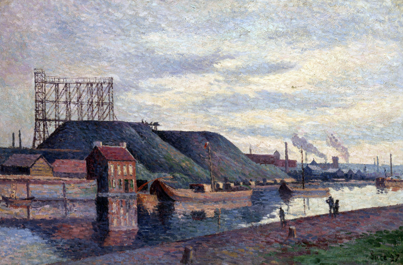 Sacré Madame-udgravningerne - Maximilien Luce