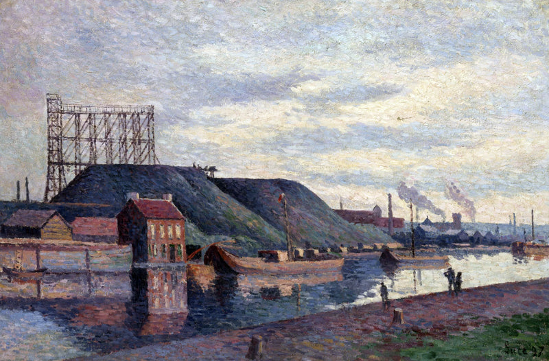 Sacré Madame-udgravningerne - Maximilien Luce