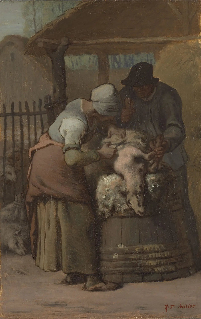 Fårklippere - Jean-François Millet