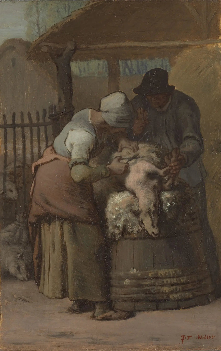 Fårklippere - Jean-François Millet