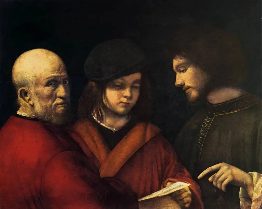 De tre alder af mennesket - Giorgione