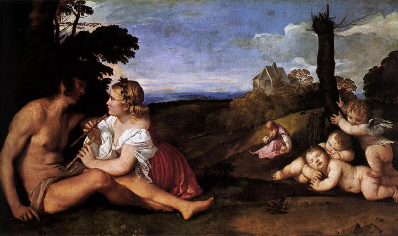 De tre alder af mennesket - Titian