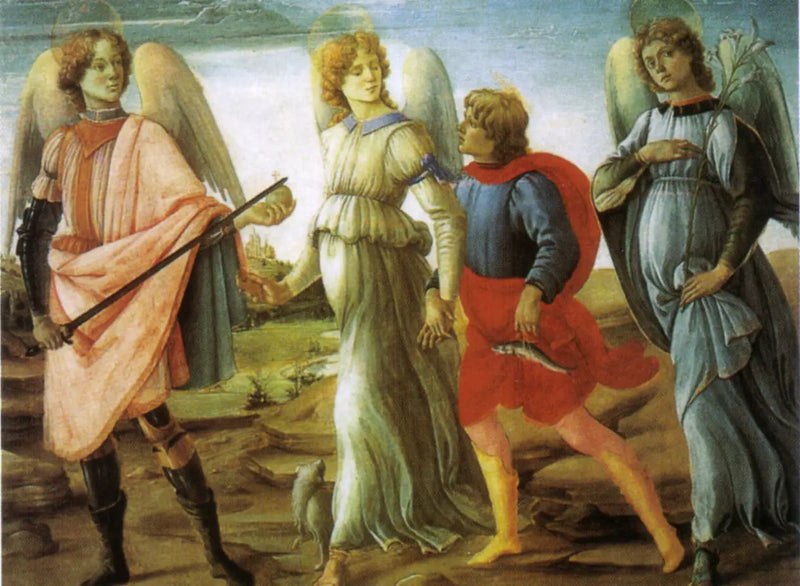 De Tre ærkeengle med Tobie - Filippino Lippi