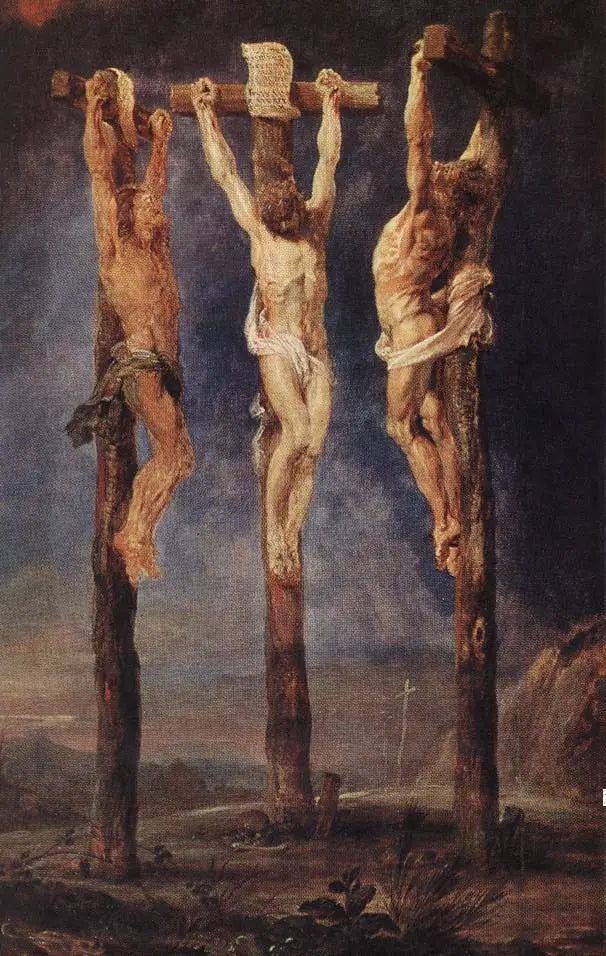 Les Trois Croix - Peter Paul Rubens image 1 reproduction d’œuvre d’art à l’huile