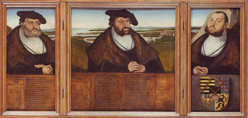Saxe's tre vælgere - Lucas Cranach den Ældre