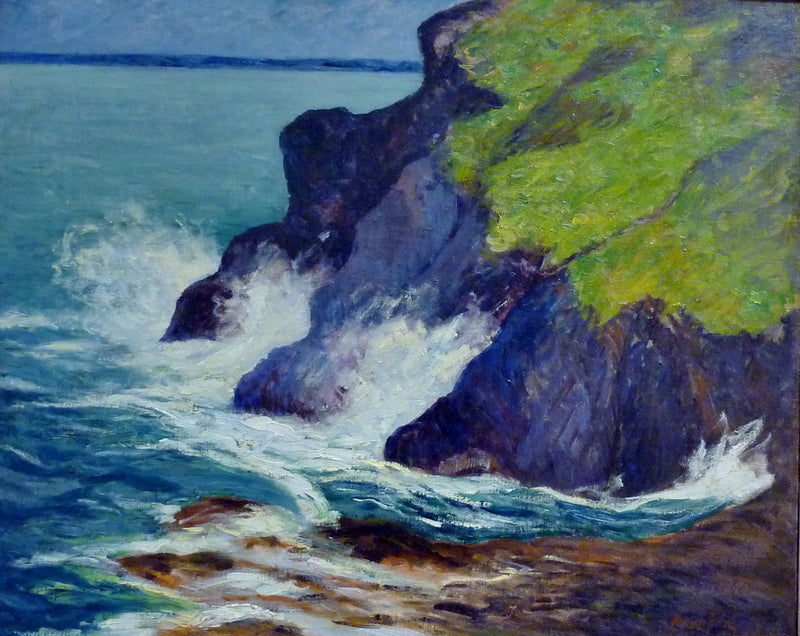 De tre klipper. Saint-Jean-du-Doigt - Maxime Maufra