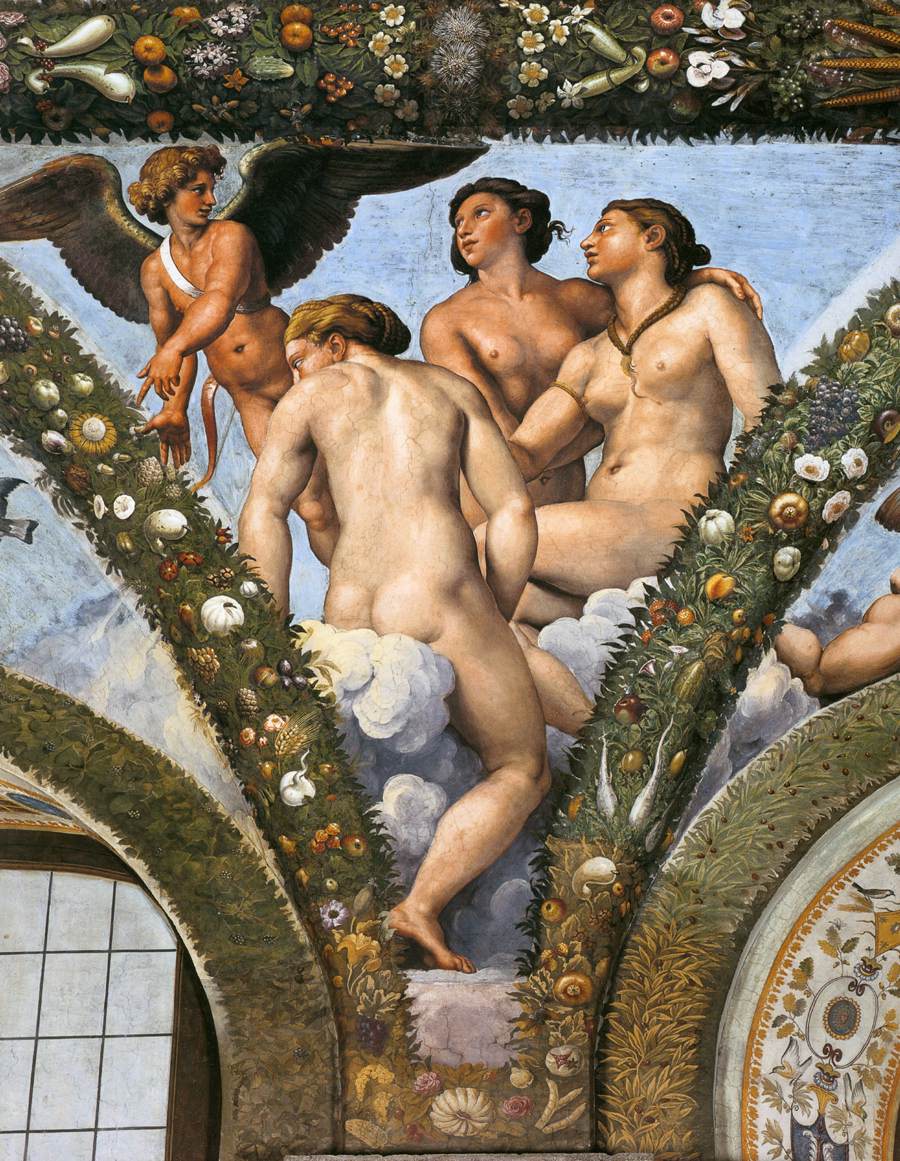 Les trois Grâces - Giulio Romano