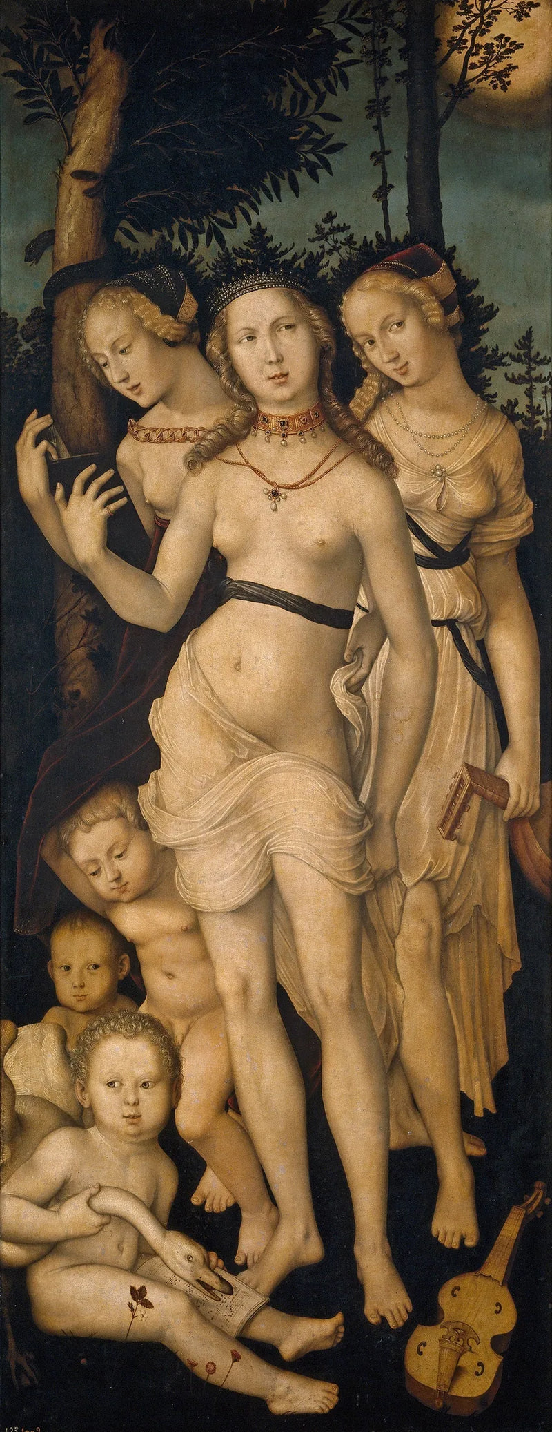 De Tre Gæster - Hans Baldung Grien