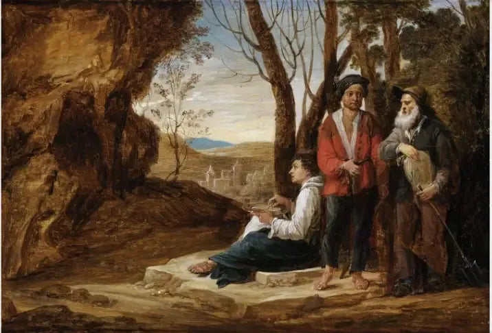 De tre filosoffer - David Teniers den Yngre