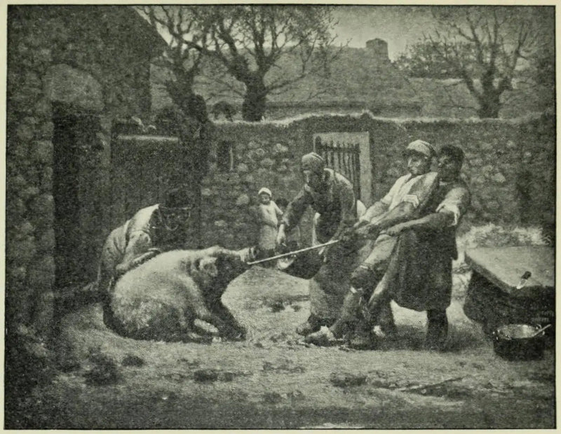 Svinejægere - Jean-François Millet