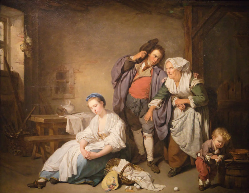 De Brudte Æg - Jean-Baptiste Greuze