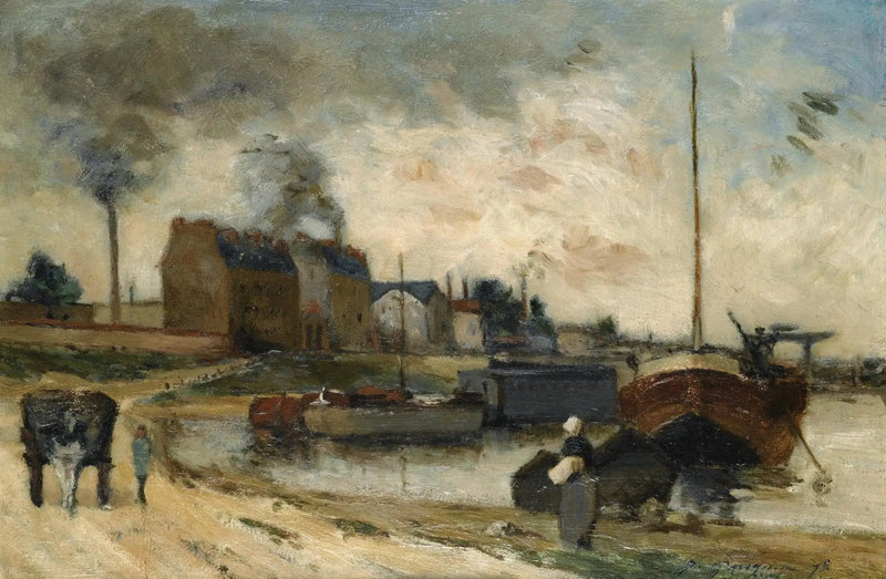 Cail-fabrikkerne og Grenelle-kajen - Paul Gauguin