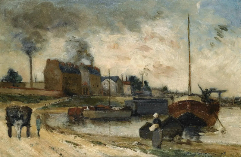 Cail-fabrikkerne og Grenelle-kajen - Paul Gauguin