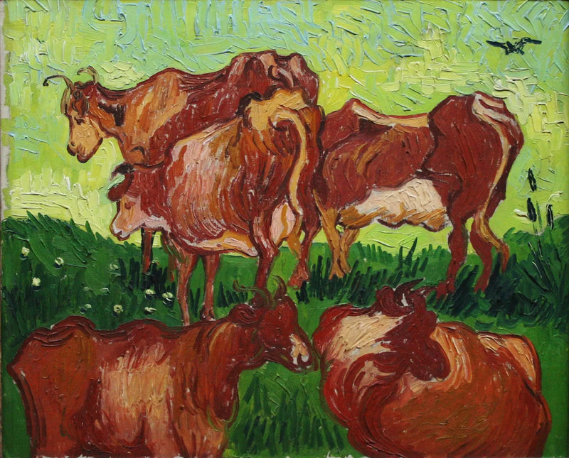 Køerne - Vincent van Gogh
