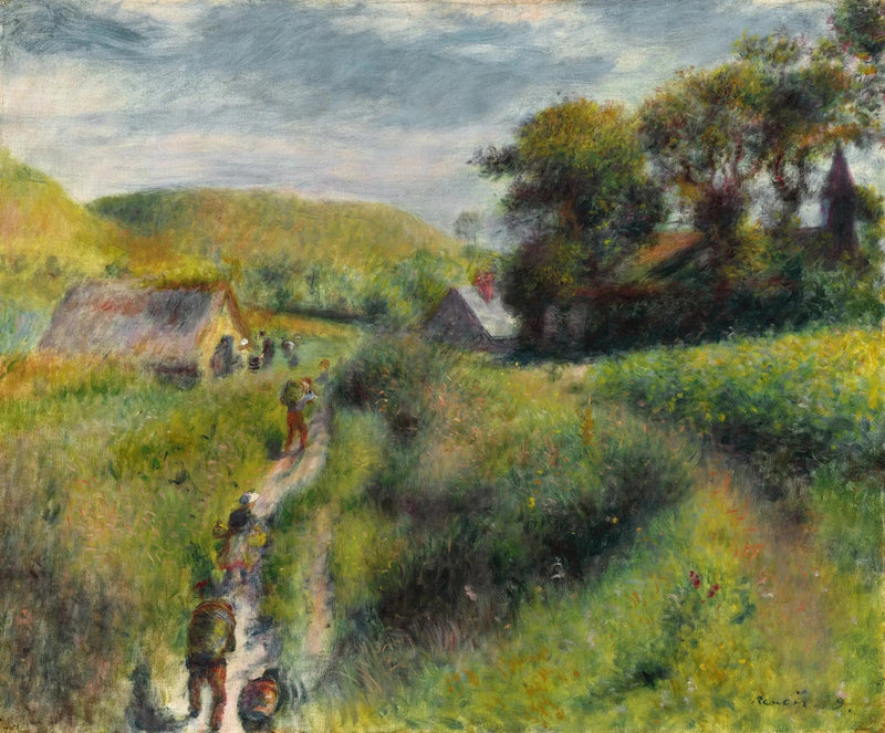 Vinhøsterne - Pierre-Auguste Renoir