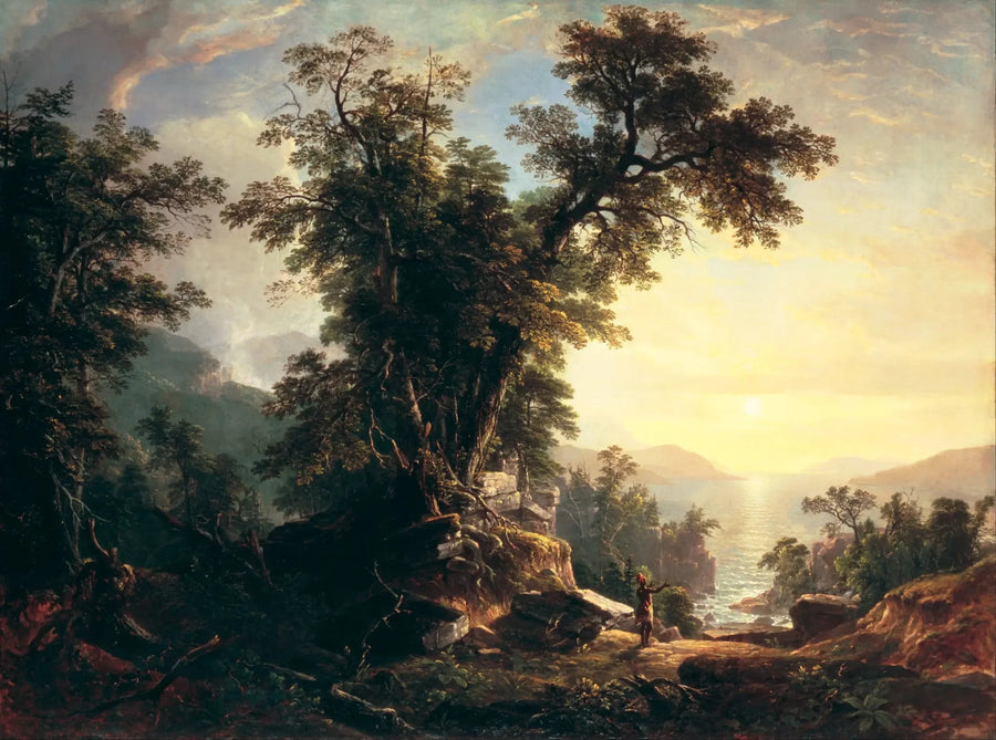 Indianernes Vesper - Asher Brown Durand
