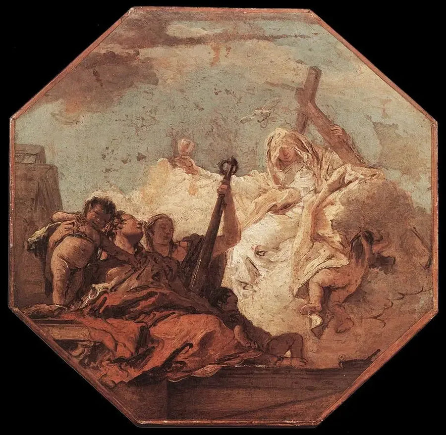 De teologale dyder - Giovanni Battista Tiepolo