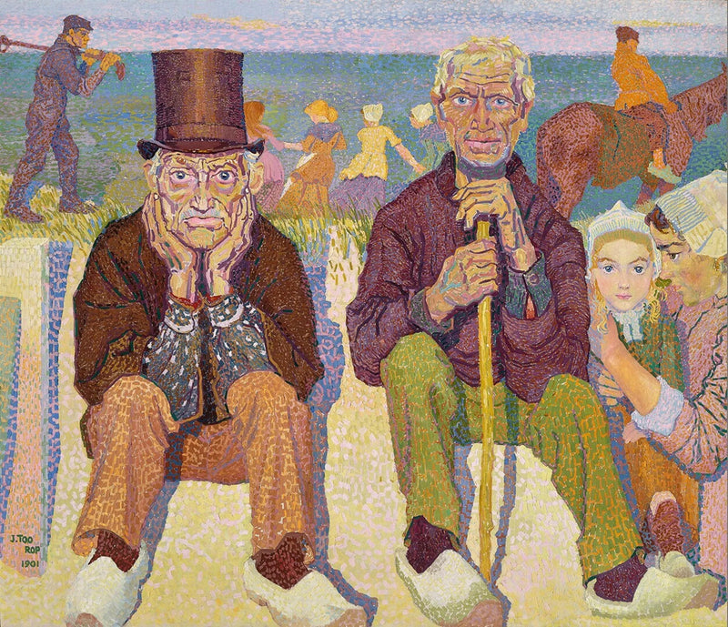 Gamle mænd ved havet - Jan Toorop