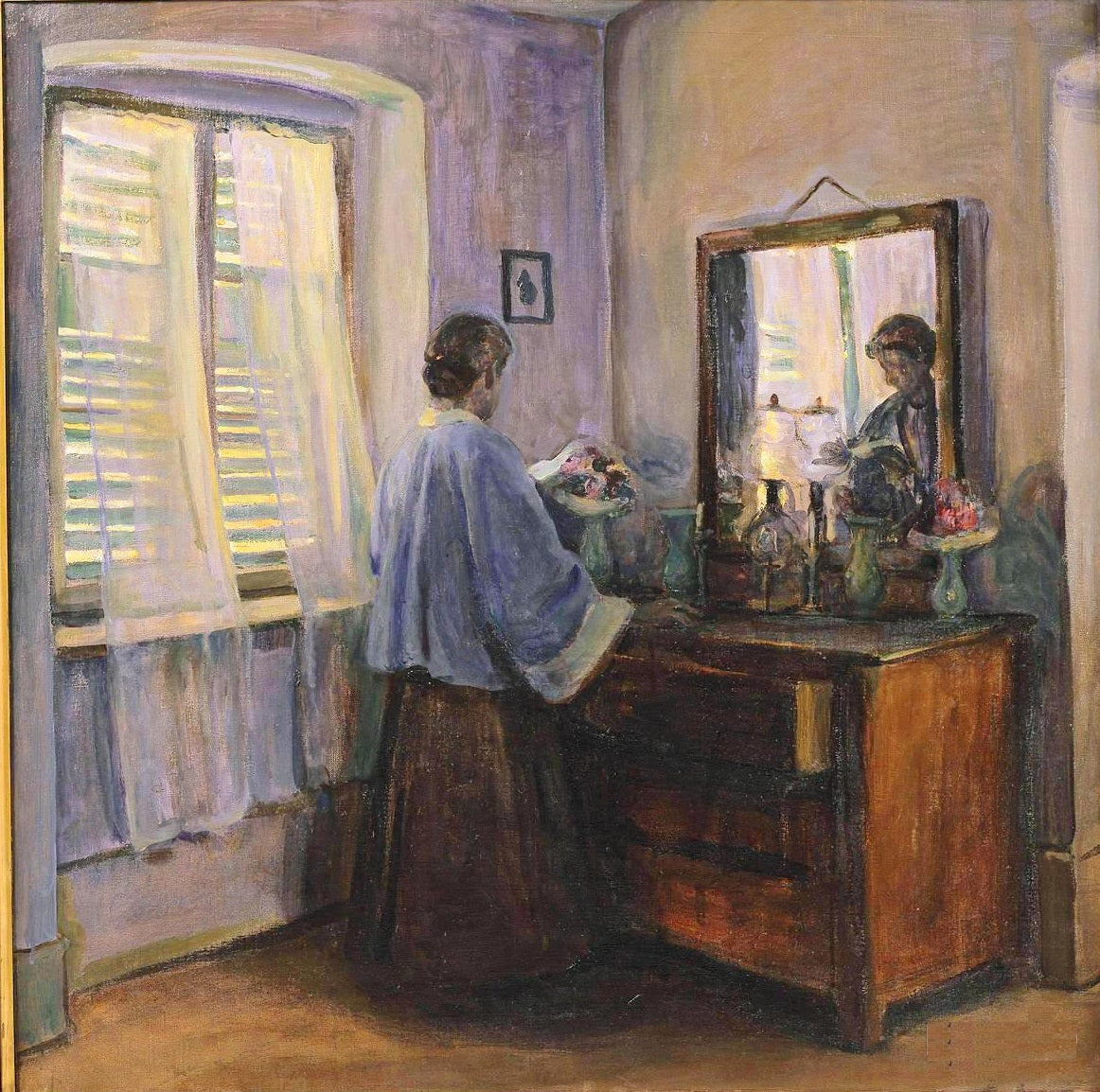 Les Volets clos - Elizabeth Nourse image 1 reproduction réalisée par Alpha Reproduction
