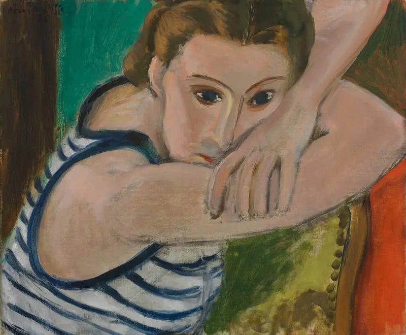 De blå øjne - Henri Matisse