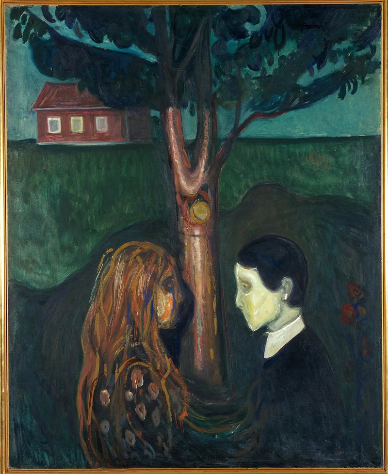 Øjnene i øjnene - Edvard Munch