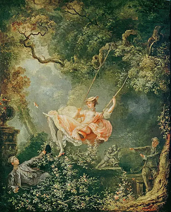 Hængekøjen - Jean-Honoré Fragonard