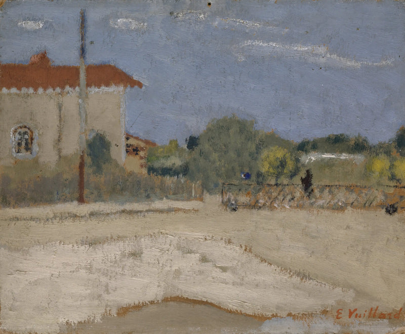 L'Étang-la-Ville. La gare - Édouard Vuillard