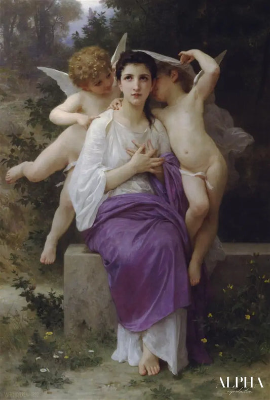 Leveil Heart - William Bouguereau - Reproductions de tableaux et peintures haut de gamme