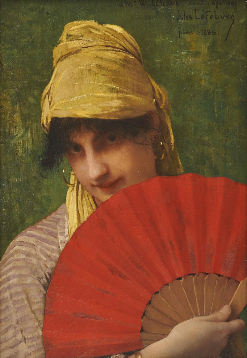 Den røde fans - Jules Lefebvre