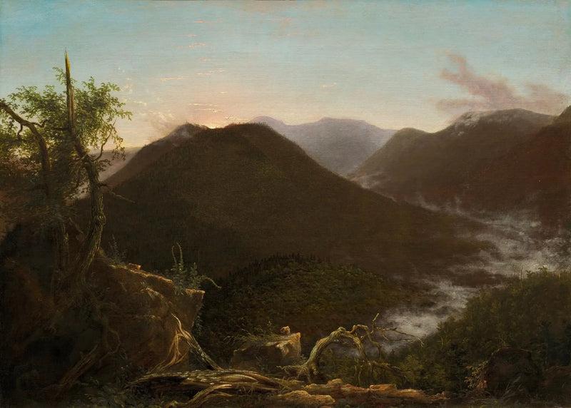 Solopgang i Catskill-bjergene - Thomas Cole
