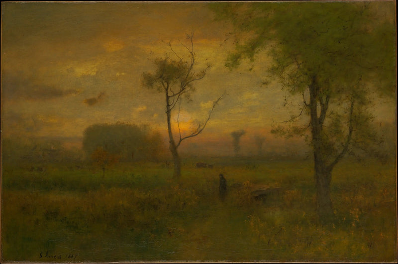 Solopgang - George Inness