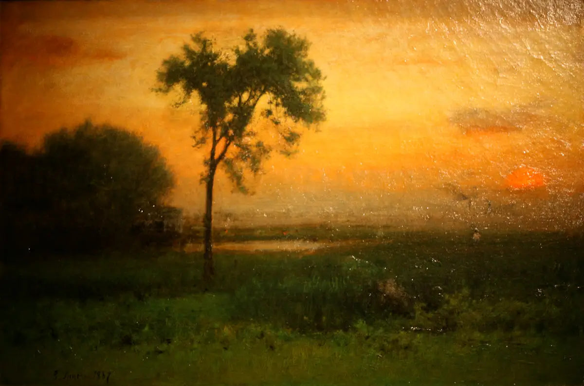 Lever du soleil - George Inness - Alpha Reproduction