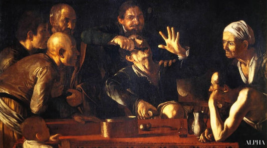 Tandudtrækningen - Caravaggio - Reproduktioner af malerier og højkvalitets malerier