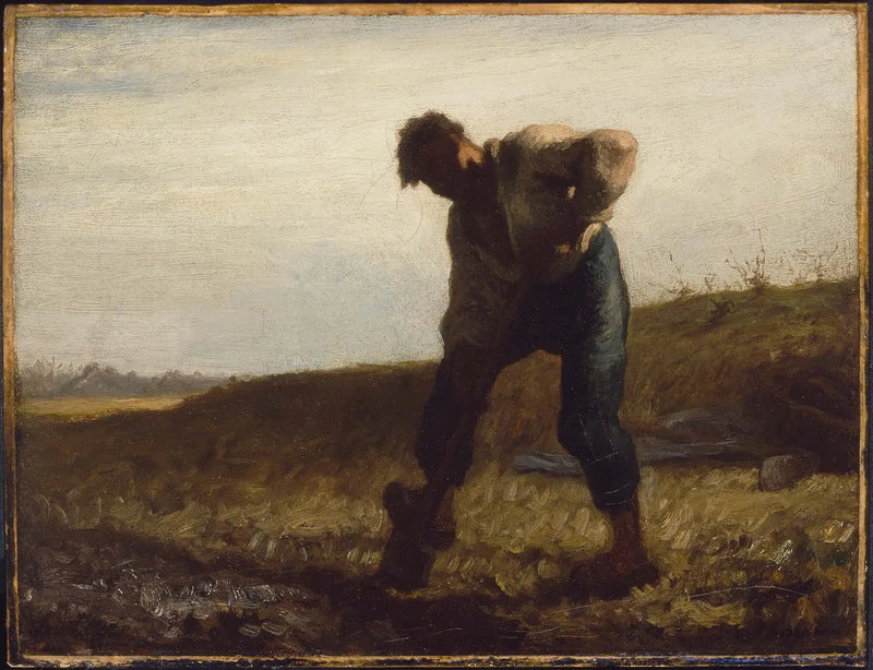 Mennesket vender jorden - Jean-François Millet