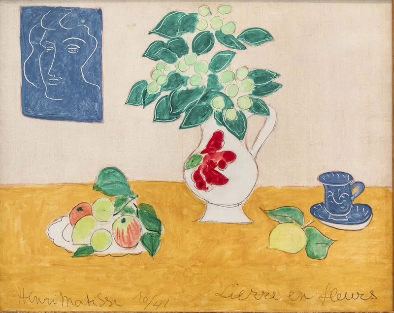 Blomstrende efeu - Henri Matisse