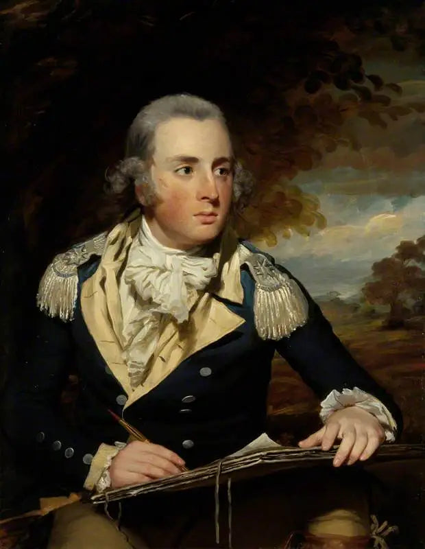 Løjtnant-colonel George Lyon (aktiv 1788 - ca. 1826) - Henry Raeburn